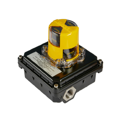 A posição giratória de Westlock monitora o interruptor de limite 3000 8300 3300 séries com a válvula de Fisher V150 e o Positioner DVC6200