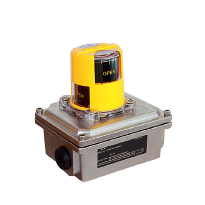 A posição giratória de Westlock monitora o interruptor de limite 3000 8300 3300 séries com a válvula de Fisher V150 e o Positioner DVC6200