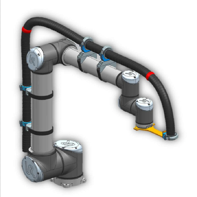 Bloco robótico do vestido do cabo de GBS para o braço UR Aubo Jaka Hans Protect Robot Cable de Cobot