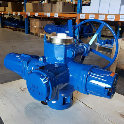 atuador elétrico limitorque QX para válvulas funcionam com corpo de válvula Fisher EZ