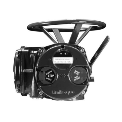 atuador elétrico limitorque QX para válvulas funcionam com corpo de válvula Fisher EZ