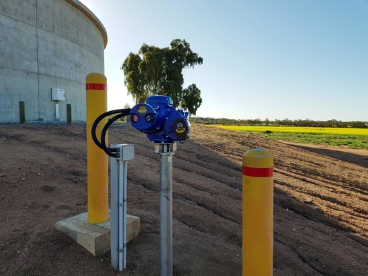MX de Limitorque - MX 100 - 85 MX - trabalho elétrico do atuador de QX com válvula de Flowserve