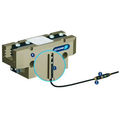 Interruptor magnético eletrônico MMS 22 de Schunk para o prendedor do robô industrial e o prendedor da mão