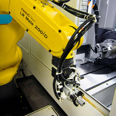 A carga útil 7kg do companheiro 200iD/7L de Fanuc LR alcança 911mm Mini Robot For Handing/soldadura