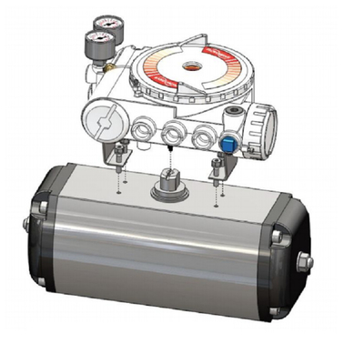 Positioner pneumático da válvula da DM Digital do Positioner UAS Logix 3200 de Flowserve