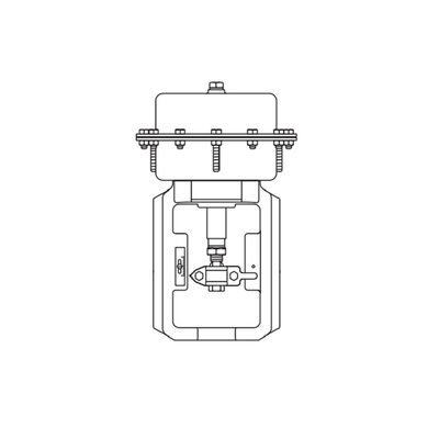 Velocidade pneumática de alta temperatura pneumática da válvula de controle PN9000 de Spirax Sarco