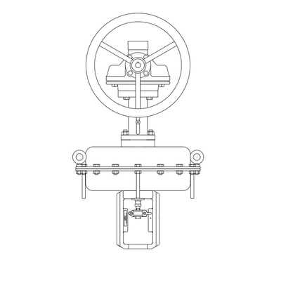 Velocidade pneumática de alta temperatura pneumática da válvula de controle PN9000 de Spirax Sarco
