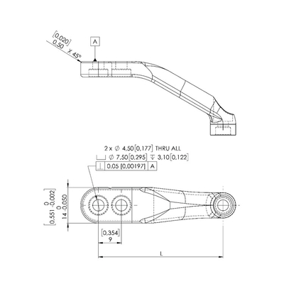 De 3FG15 ONrobot do robô do prendedor mão elétrica colaboradora do dedo lá