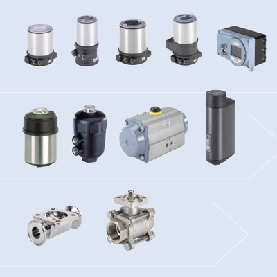 Tipo 3004 20 do atuador pneumático de Burkert a giratório 100Nm elétrico
