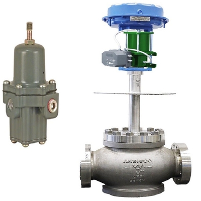 Válvula de diminuição da pressão do filtro 67CFR do atuador 3710 de Qquipped Rotork da válvula de controle pneumático