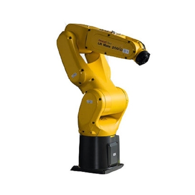 Machados Palletizing Max Reach do braço LRMate-200iD 6 do robô de Fanuc 717mm com o trilho do robô de GBS
