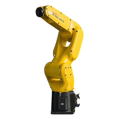 Machados Palletizing Max Reach do braço LRMate-200iD 6 do robô de Fanuc 717mm com o trilho do robô de GBS
