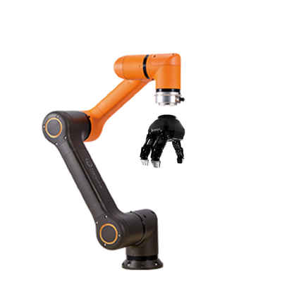 Parafuso de HCR-5A que conduz a linha central colaboradora Cobot Palletizer de Hanwha 6 do braço do robô com prendedor do robô