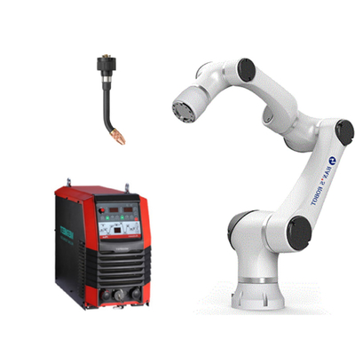 Braço colaborador do robô de Hansrobot Elfin03 para a carga útil da linha central 3kg da soldadura 6 de Cobot