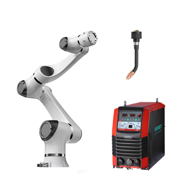 Braço colaborador do robô da soldadura Elfin05 de Cobot da linha central de Grey Hansrobot 6 com o prendedor do robô de Onrobot
