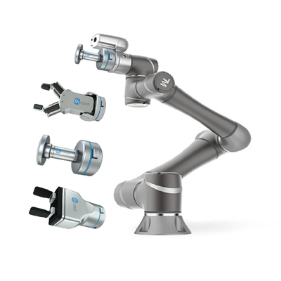 Braço do robô de TM5-900 Cobot com o prendedor elétrico do dedo de Onrobot 2 da carga útil 5kg