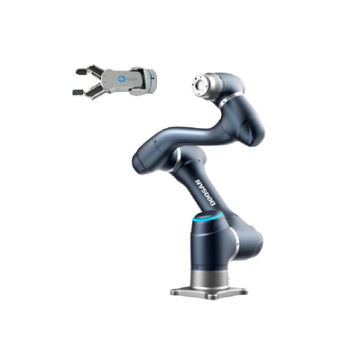 Braço do robô de Doosan Cobot A0912 com o prendedor do robô de Onrobot para o robô Palletizing e de conjunto