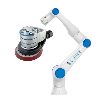 6 braço do robô de Cobot da carga útil da linha central CNGBS 3kg com Onrobot Sander Flexible For Grinding Robot