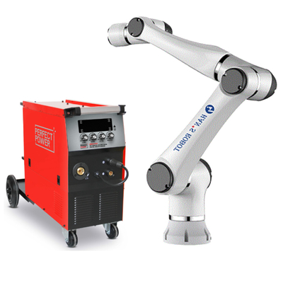 Braço colaborador Hansrobot Elfin10-L do robô da máquina de Megmeet da soldadura de MIG