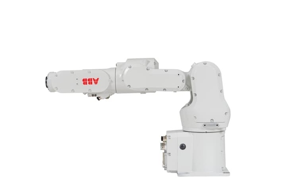 6 braço industrial Irb1100 do robô da linha central ABB para o carregamento do conjunto e o descarregamento de teste