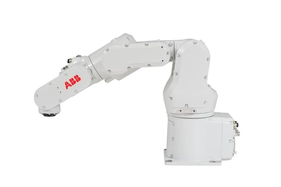 6 braço industrial Irb1100 do robô da linha central ABB para o carregamento do conjunto e o descarregamento de teste