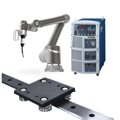 Braço do robô do TM TM5-900 Cobot com o soldador And Rails System de OTC da tocha de soldadura de TBI
