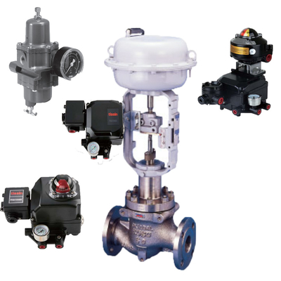 Válvula de controle elétrica com da série esperta do Positioner TS600 da válvula de Tissin os Positioners e a válvula de solenoide pneumáticos de Asco