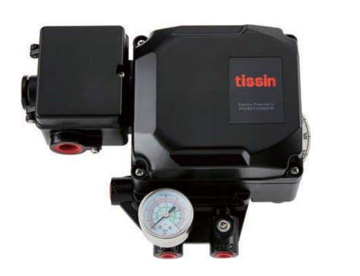 Válvula de controle elétrica com da série esperta do Positioner TS600 da válvula de Tissin os Positioners e a válvula de solenoide pneumáticos de Asco