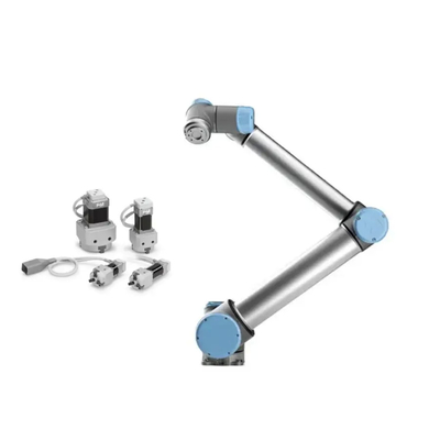 Robô de UR UR10 Cobot com tipo elétrico robô colaborador do prendedor 3-Finger de SMC de LEHS para a manipulação Palletizing
