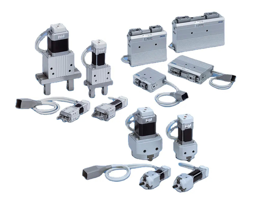 Robô de UR UR10 Cobot com tipo elétrico robô colaborador do prendedor 3-Finger de SMC de LEHS para a manipulação Palletizing