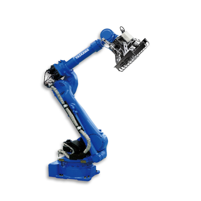 Robô Palletizer do robô industrial de YASKAWA GP180 com o prendedor para a picareta e o lugar