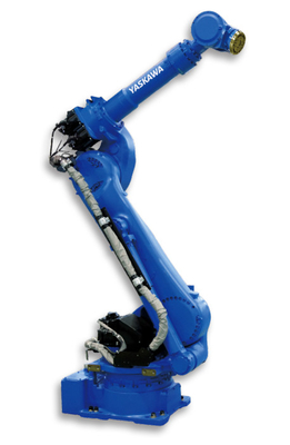 Robô Palletizer do robô industrial de YASKAWA GP180 com o prendedor para a picareta e o lugar