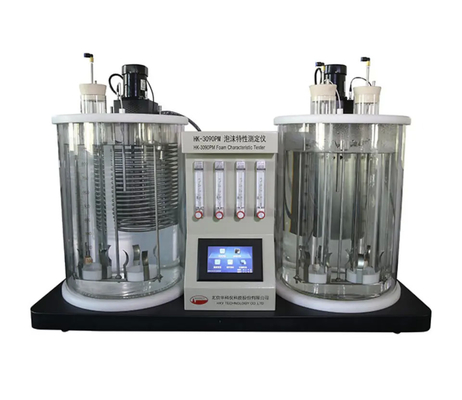 O verificador de formação de espuma ASTM D92 GB/T 12579 das características de HUAKEYI HK-3090PM espuma equipamento de teste