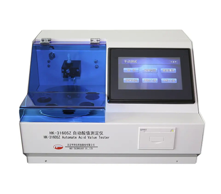 Do transformador automático do verificador do número de ácido do óleo de HUAKEYI HK-3160SZ verificador solúvel em água da acidez