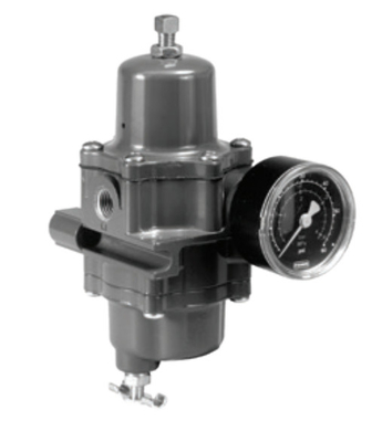 válvula de controle pneumático com o regulador do filtro 67CFR e Peixe-er positoner da válvula DVC2000