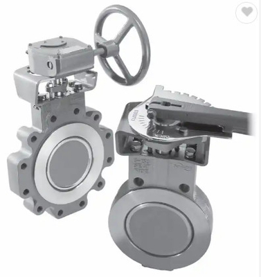 Válvula de controle excêntrica dobro da borboleta com o registro elétrico do Positioner e do filtro 67CFSR da válvula