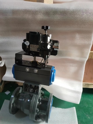 Válvula de controle elétrica com vaias à prova de explosões do volume do transdutor TXI7800 do Positioner e da Fairchild da válvula de Fisher DVC6200