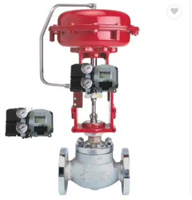 Masoneilan vermelho única válvula portuária de 21000 séries para o Positioner SVI3 da válvula
