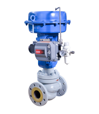 Válvula de controle chinesa com Fisher Digital Valve Positioner DVC6200