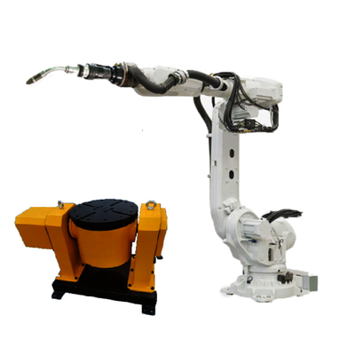 Robô industrial de uso geral de ABB com o Positioner da máquina de soldadura GBS do Mig