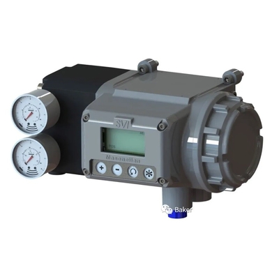 Válvula de controle do fluxo com o Positioner da válvula de Masoneilan SVI3 Digitas e o filtro de Fisher 67CFR