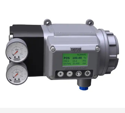 Válvula de controle do fluxo com o Positioner da válvula de Masoneilan SVI3 Digitas e o filtro de Fisher 67CFR