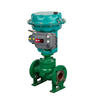 Válvula de controle chinesa da operação fácil com Fisher Digital Valve Positioner DVC6200