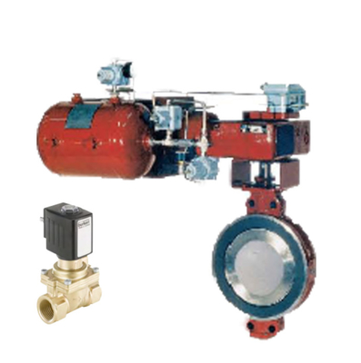Atuador de Masoneilan com de válvula de solenoide de bronze de corrida resistente de alta temperatura 6524 de Burkert da válvula de solenoide de Burkert a 2/2