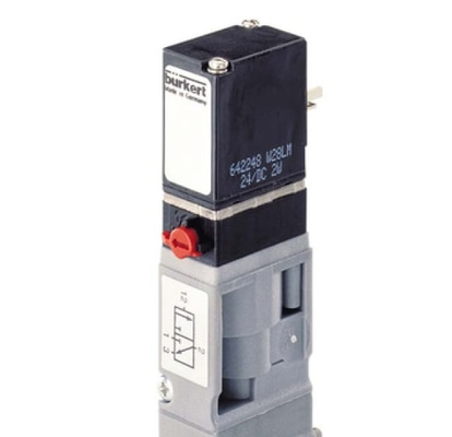 Atuador de Masoneilan com de válvula de solenoide de bronze de corrida resistente de alta temperatura 6524 de Burkert da válvula de solenoide de Burkert a 2/2