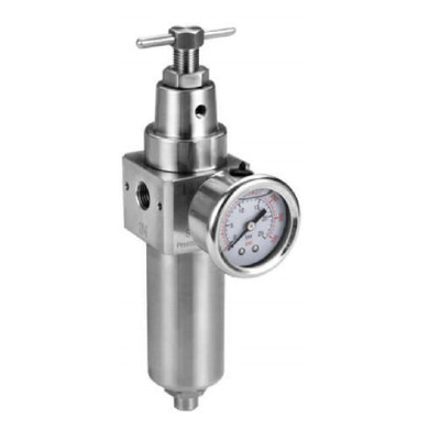 Válvula pneumática com a 1/4 de válvula de diminuição inoxidável de corrida resistente da pressão do filtro de JHJ para aplicações pneumáticas