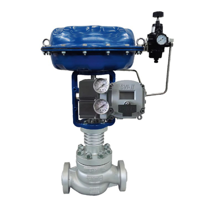 Válvula de controle chinesa com o regulador do positioner e do fisher 67CFR da válvula do positioner SVI2-21113121 SVI2-21113111