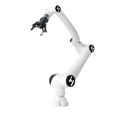 Robô da colheita do alcance do braço da carga útil 1300mm de Hansrobot E10L-Pro 8kg colaborador com o prendedor do robô de Robotiq