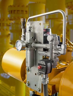 Válvula de solenoide de alta pressão distribuidora comprimida da libra por polegada quadrada CNG ASCO do equipamento 291 do gás natural 5000 com válvula de Masoneilan
