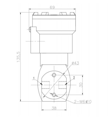 Válvula pneumática chinesa com a 1/4 de válvula de diminuição inoxidável de corrida resistente da pressão de JHJ para a aplicação pneumática